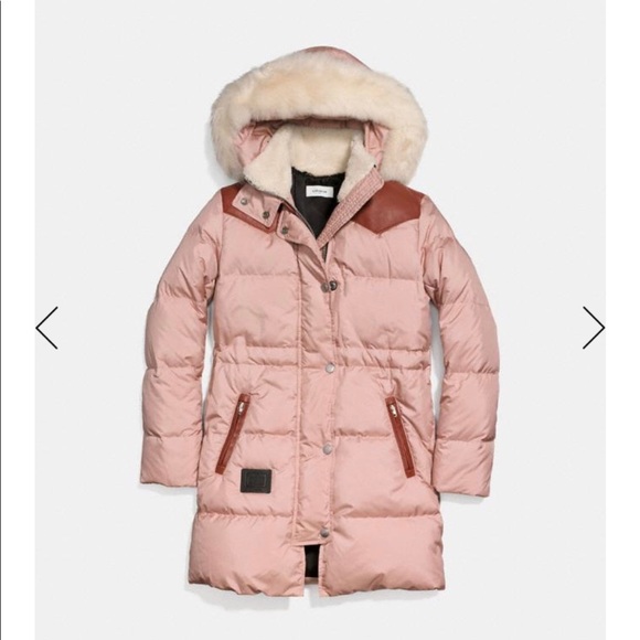 Coats | Shearling Puffer Coat S | Poshmark